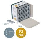 Agrafe Leitz P3 Power Performance 24/6 acier - Boîte de 5000