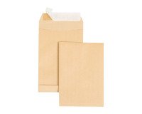 Pochette à soufflets 3 cm kraft brun 162 x 229 mm GPV 120 g sans fenêtre - Boîte de 250