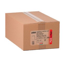 Bolsa con fuelles 3 cm kraft marrón 62 x 229 mm GPV 120 g sin ventana - Caja de 250