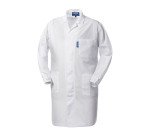 Blouse de travail homme en tissu mélangé blanc