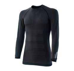 t-shirt thermorégulateur à manches longues noir