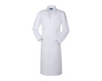 Bata sanitaria médica para mujer 100% algodón.