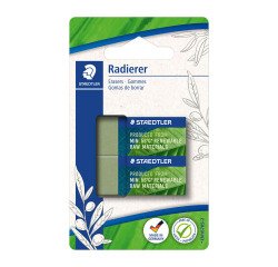 En_gomme natural mini staedtler 2 pezzi