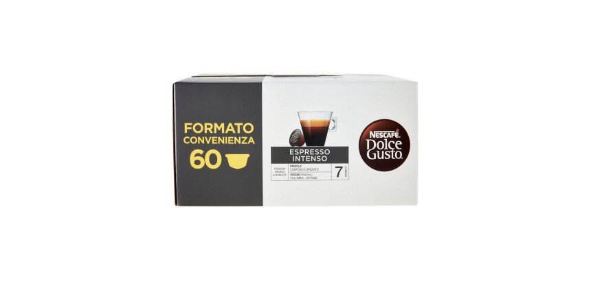 Capsule Nesafè Dolce Gusto Espresso Intenso - 60 pz