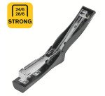 Agrafeuse pince Rapid StandUp F20 - Agrafes 24/6 et 26/6 - Capacité de 20 feuilles