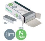 Agrafe P4 Leitz Power Performance 24/8 galvanisée - Boîte de 1000