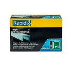 Agrafe Rapid 140/10 galvanisée - Boîte de 5000