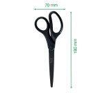 Ciseaux droitiers bouts pointus Titan Leitz 18 cm