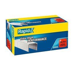 Agrafe Rapid 24/8+ Super Strong - Boîte de 5000
