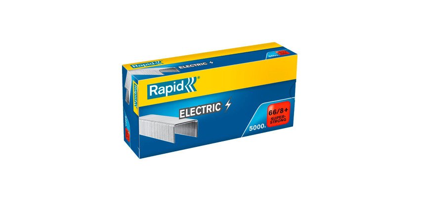 Staples Rapid 66/8+ galvanized - Box of 5000