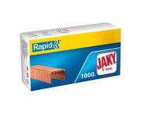 Agrafe Rapid JAKY 8 cuivrée - Boîte de 1000