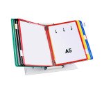 Expositor de sobremesa metálico Djois con 10 fundas A5