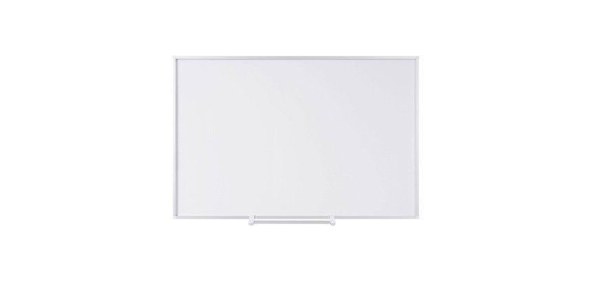 Tableau blanc magnétique New Generation A9, surface en acier céramique, cadre en aluminium, 90 x 60 cm