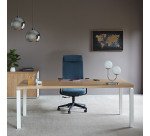 Bahut H 72 x L 160 cm chêne clair Eden