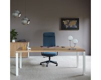 Mobile basso con ante a scorrimento eden rovere