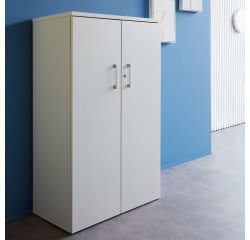 Armadio alto in legno h.136 x l.80 cm ecla
