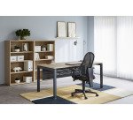 Chaise de bureau avec accoudoirs réglables 3D contact permanent Open Point