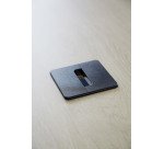 Pasacable cuadrado para tablero Ecla - lote de 2