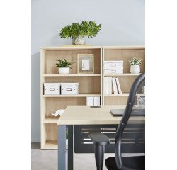 Libreria in legno h.136 x l.80 cm ecla