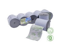 Carta termica GreenROLL fto. larghezza 80 cm lunghezza 80 m senza anima in carta riciclabile blue4est(R) in conf. 5 rotoli