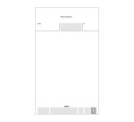 Blocchi comande ristorante Data Ufficio 3 Copie Bianco rigato non perforato 10 x 16,8 cm carta 10 unità