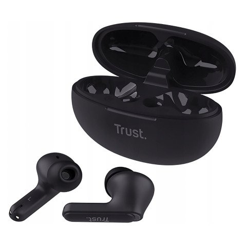 Auricolari Yavi earbuds Bluetooth EMC con riduzione del rumore - nero