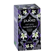 Thé noir Gorgeous Earl Grey Bio Pukka - Boîte de 20 sachets