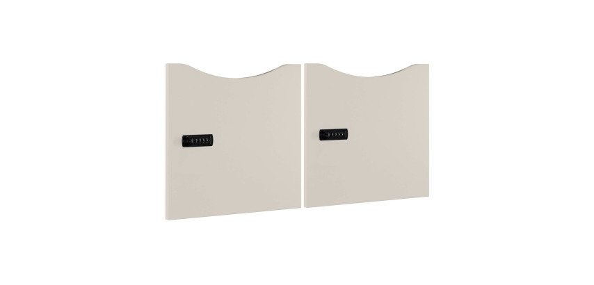 Set 2 ante per armadio locker h 41,3 cm