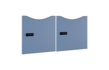 Juego de 2 puertas Lockers - colores tendencia