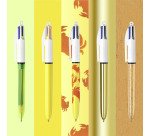 Penna a sfera a scatto BIC 4 Colori Collector Box assortita, 1mm, 15 pezzi