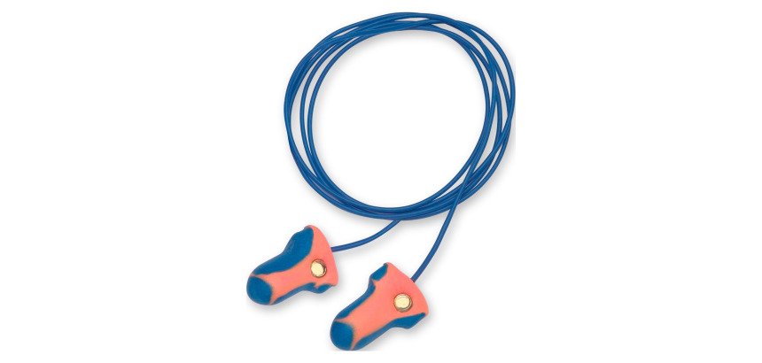 Inserti auricolari con cordino PIP Laser Trak, 35 dB, 100 paia