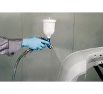 Guanti monouso PIP KCL Dermatril®P 743 in nitrile azzurro, 50 unità