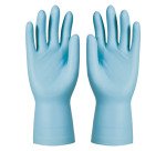 Guanti monouso PIP KCL Dermatril®P 743 in nitrile azzurro, 50 unità