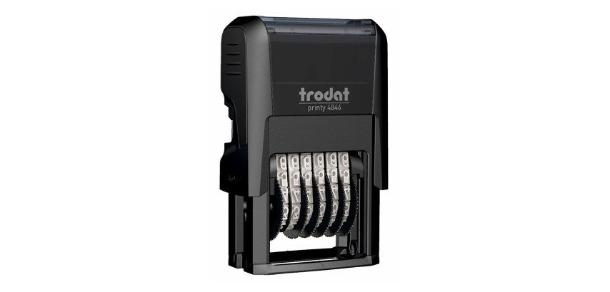 Tampon numéroteur automatique 6 chiffres Printy Trodat 4846