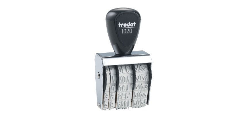 Tampon dateur encreur Trodat 1020