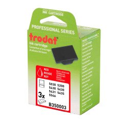 Almohadilla roja Printy 6/50 - Lote de 3