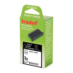 Printy 6/4750 Black Ink Cartridge - Pack of 3