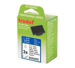 Cassette d'encrage bleue Printy 6/56 - Lot de 3