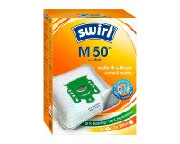 Sac d'aspirateur M 50, avec filtre MicroporPlus - Lot de 4