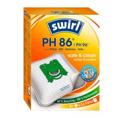 Sac d'aspirateur PH 86/PH 96, avec filtre MicroporPlus - Lot de 4