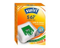 Sac d'aspirateur S 67, avec filtre MicroporPlus - Lot de 4