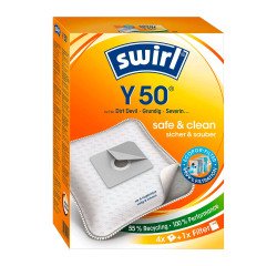 Sac aspirateur Y 50, avec filtre MicroporPlus - Lot de 4