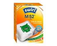 Sac d'aspirateur M 52, avec filtre MicroporPlus - Lot de 4