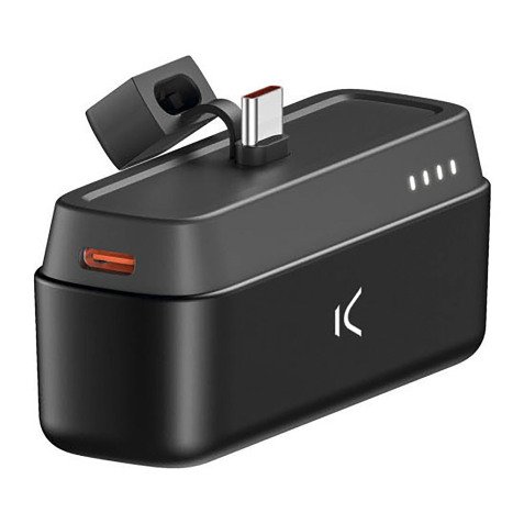Powerbank 4800 mAh USB-C con soporte Ksix