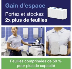 Tork PeakServe® Continuous™ White Universal H5 Interfold Hand Towels
