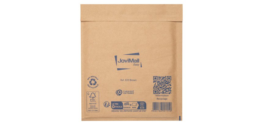 Buste imbottite JoviMail Easy E/2, 22 x 26 cm, 100 unità