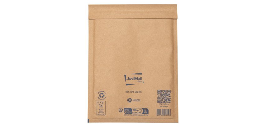 Buste imbottite JoviMail Easy D/1, 18 x 26 cm, 100 unità