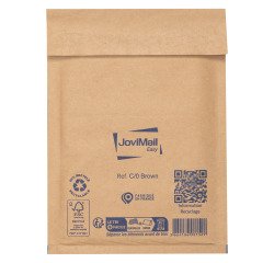 Buste imbottite JoviMail Easy C/0, 15 x 21 cm, 100 unità