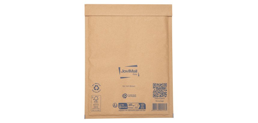 Buste imbottite JoviMail Easy G/4, 24 x 33 cm, 100 unità