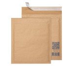 Sobres de burbujas acolchadas 220 x 260 Jovimail Easy kraft marrón - caja de 100